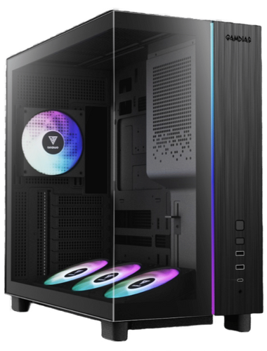 GAMDIAS M1 RTX 5060Ti 16GB (INTEL) | מחשב גיימינג כולל מערכת הפעלה!