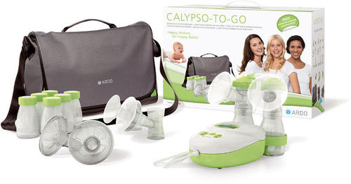 משאבת חלב חשמלית דו־צדדית Calypso TOGO מותאמת לשעון שבת ARDO