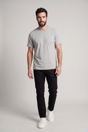 חולצת T-SHIRT אפור בהיר