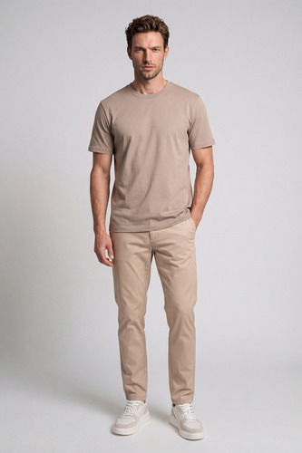 חולצת T-SHIRT אפור