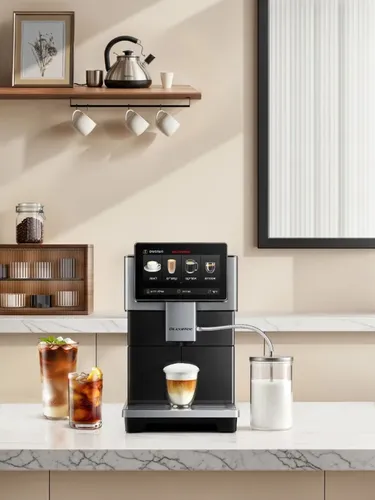 מכונת קפה אוטומטית כולל מקציף דגם Dr. Coffee H3 יבואן רישמי !