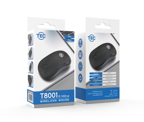 עכבר אלחוטי TEC T8001