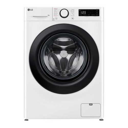 מכונת כביסה 8 ק"ג LG WFS8014WB אל ג