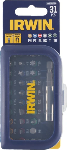 סט ביטים 31 חלקים IRWIN IW6062526