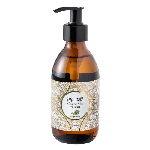 Argania 100% Pure Castor Oil 250ML ארגאניה שמן קיק 100% טהור