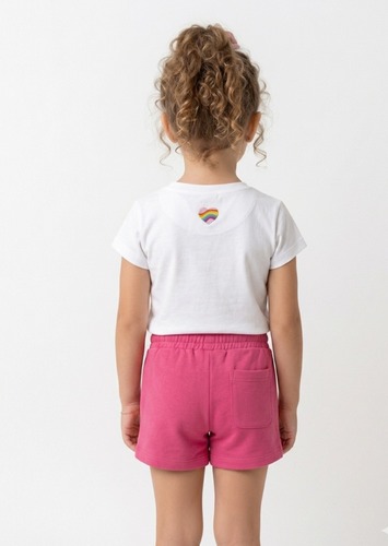 חליפת בנות יוקרתית מבית ED HARDY – טי-שירט ומכנס קצר