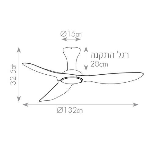 מאוורר תקרה 52