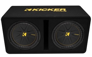 סאב וופר כפול 12" KICKER בתיבה מקורית מסדרת Comp C