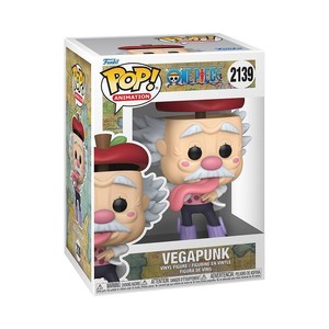 בובת פופ אנימה: וואן פיס - דוקטור וגאפאנק - Funko POP! Anime: One Piece - Dr Vegapunk #2139