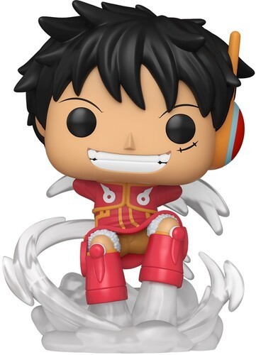 בובת פופ אנימה: וואן פיס - מאנקי די לופי (אגהד) - Funko POP! Anime: One Piece - Monkey D. Luffy (Egghead) #2138
