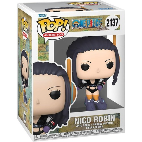 בובת פופ אנימה: וואן פיס - ניקו רובין (אגהד) - Funko POP! Anime: One Piece - Nico Robin  (Egghead) #2137