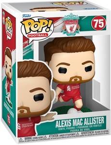 בובת פופ כדורגל: ליברפול - אלקסיס מק אליסתר - Funko POP! Football: Liverpool- Alexis Mac Allister #75