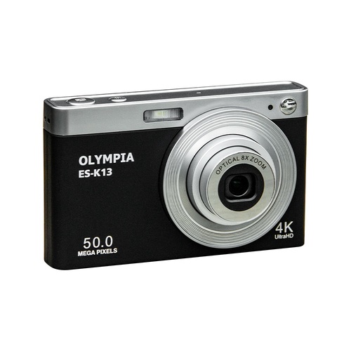 מצלמה דיגיטלית Olympia ES-K13 עם וידאו 4K ותפריטים בעברית