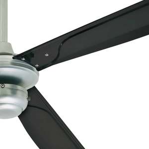 מאוורר תקרה לפרגולה ווסטינגהאוס Mountain Gale שחור 52" עם שלט