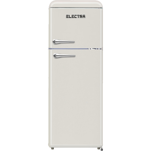 מקרר מקפיא עליון רטרו 208 ליטר Electra ELR210C - גימור קרם אחריות ע