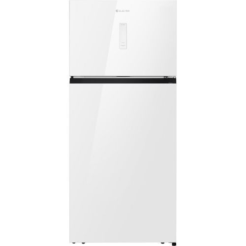 מקרר מקפיא עליון 528 ליטר נטו Electra EL571GW עם מפסק תאורה - גימור זכוכית לבנה אחריות ע