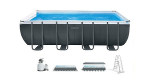 בריכה מלבנית אולטרה מבית INTEX דגם 26356  549X274X132 XTR (יבואן רשמי)