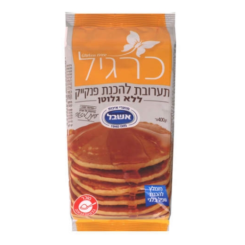 כרגיל - תערובת להכנת פנקייק ללא גלוטן 450 גרם