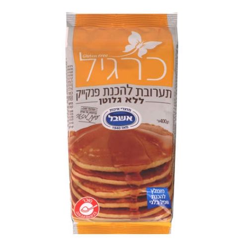 כרגיל - תערובת להכנת פנקייק ללא גלוטן 450 גרם