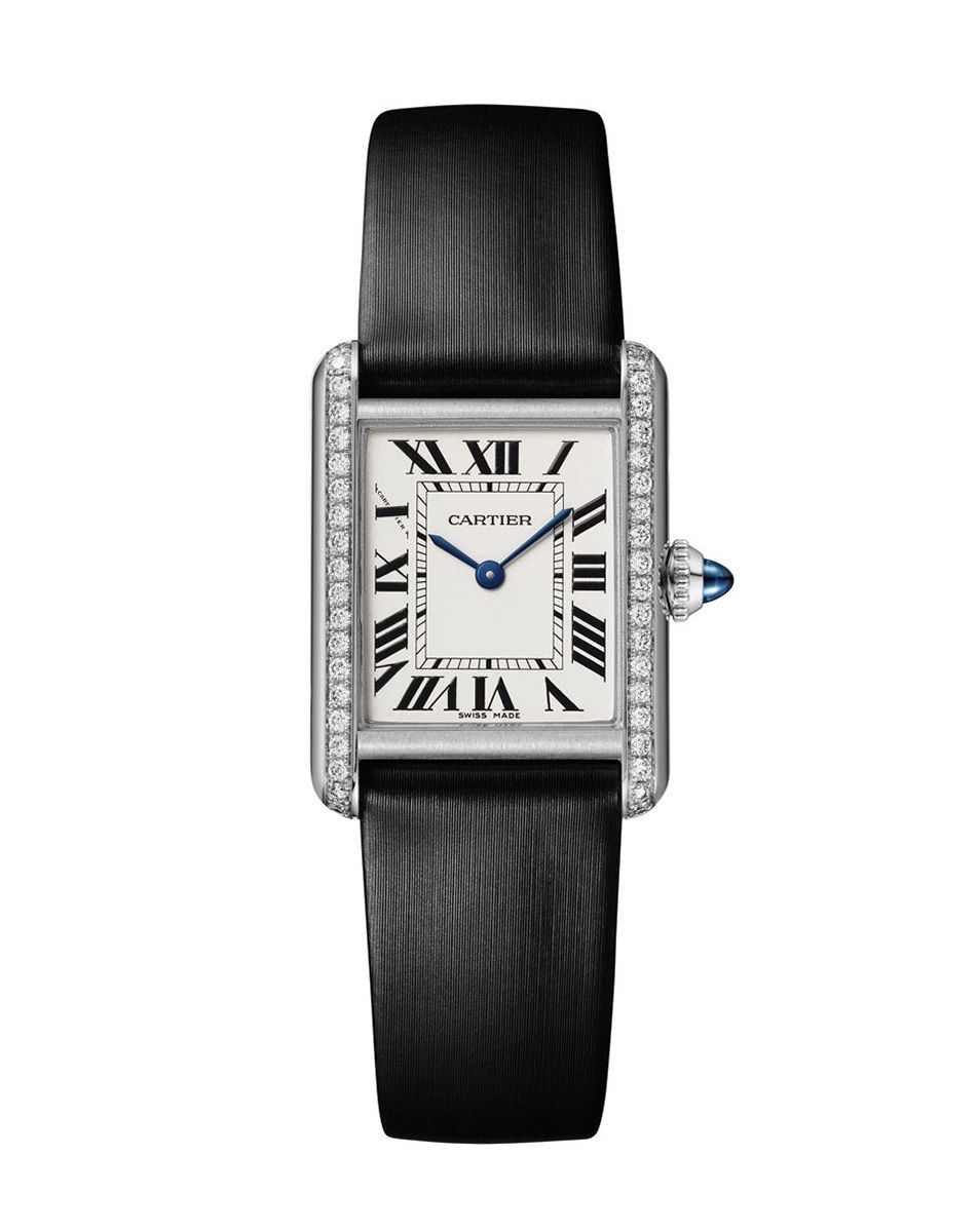 שעון קרטייה יהלומים Tank Must Cartier W4TA0031