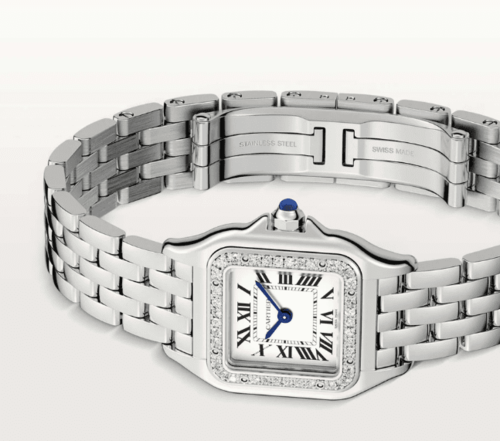 שעון קרטייה יהלומים Panthère de Cartier W4PN0016