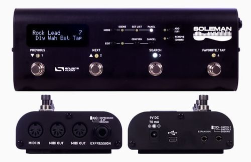 Source Audio Soundblox Soleman MIDI Foot Controller SA165