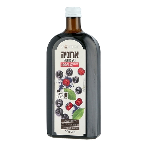 מיץ ארוניה 500 מ