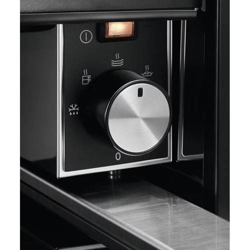 מגירת חימום AEG OD8K11T זכוכית שחור מט 