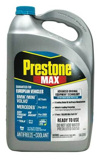 88260 Prestone Max Antifreeze /Coolant for European Vehicles