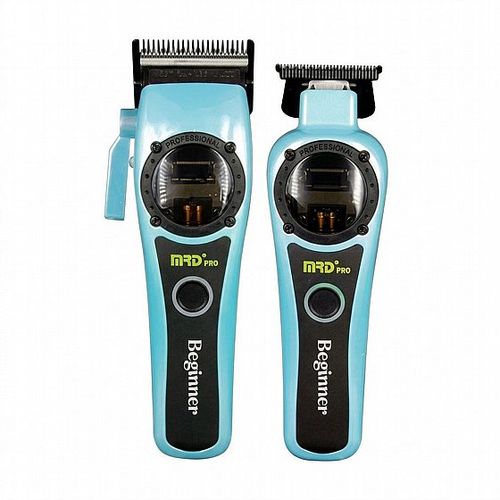 סט מכונות תספורת MRD PRO Vector Blue Edition אם אר די