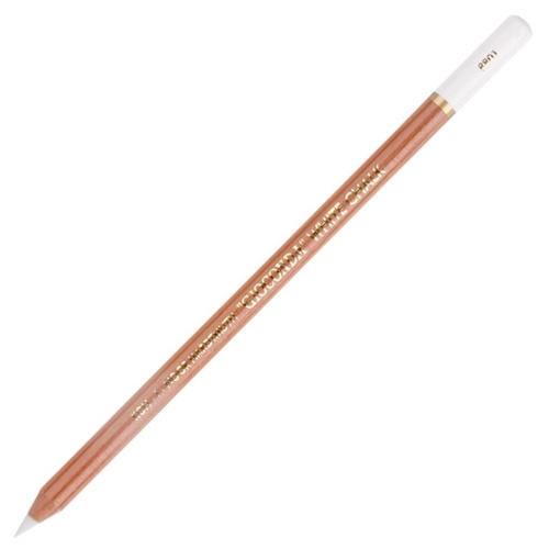 עפרון פסטל לבן 8801 KOH-I-NOOR Gioconda White Charcoal