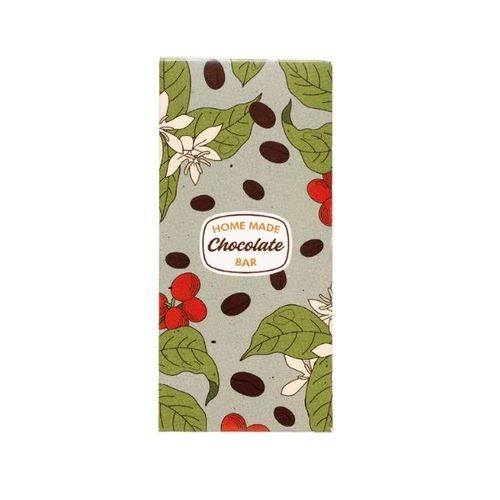 אריזה מעוצבת לטבלת שוקולד עלי קקאו DECORA