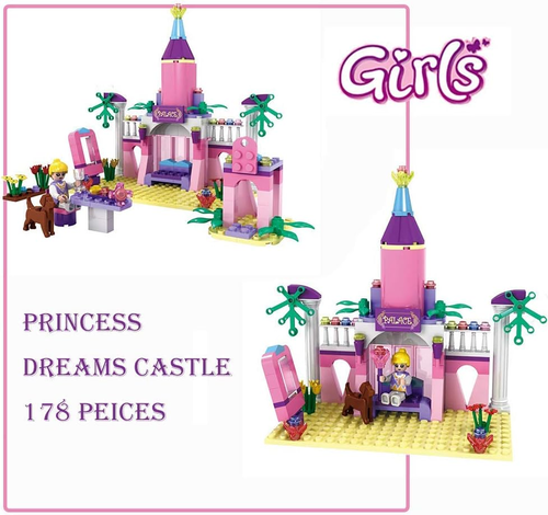 ארמון מלכותי Girls Fashion ערכת בנייה עם 178 חלקים דגם 3272 