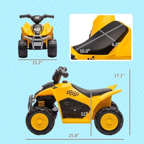 בימבה טרקטורון ממונעת טרקטורון 6V קאטרפילר