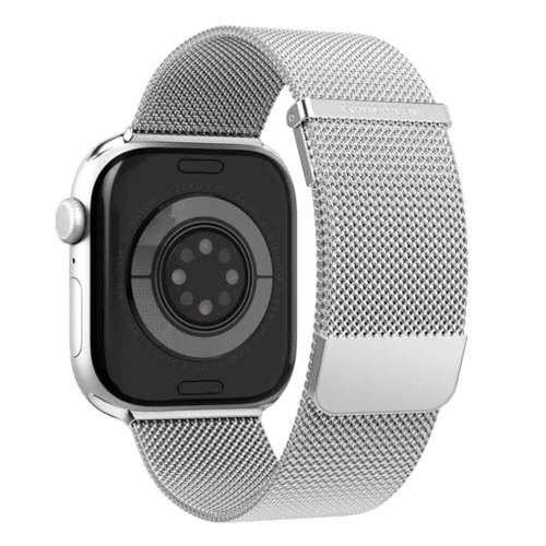 רצועות לשעון אפל VONMAHLEN Milanese Loop 2 גודל 40/41/42mm כסוף
