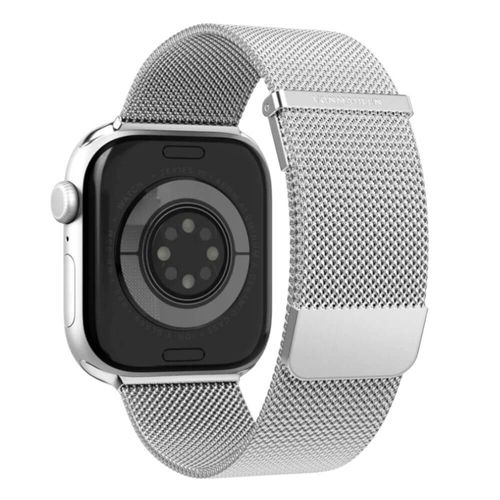 רצועות לשעון אפל VONMAHLEN Milanese Loop 2 גודל 44/45/46/49mm כסוף
