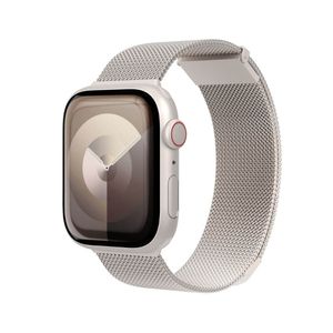 רצועות לשעון אפל VONMAHLEN Milanese Loop 2 גודל 44/45/46/49mm בז