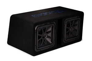 סאב וופר כפול 12" KICKER בתיבה מקורית מסדרת L7S