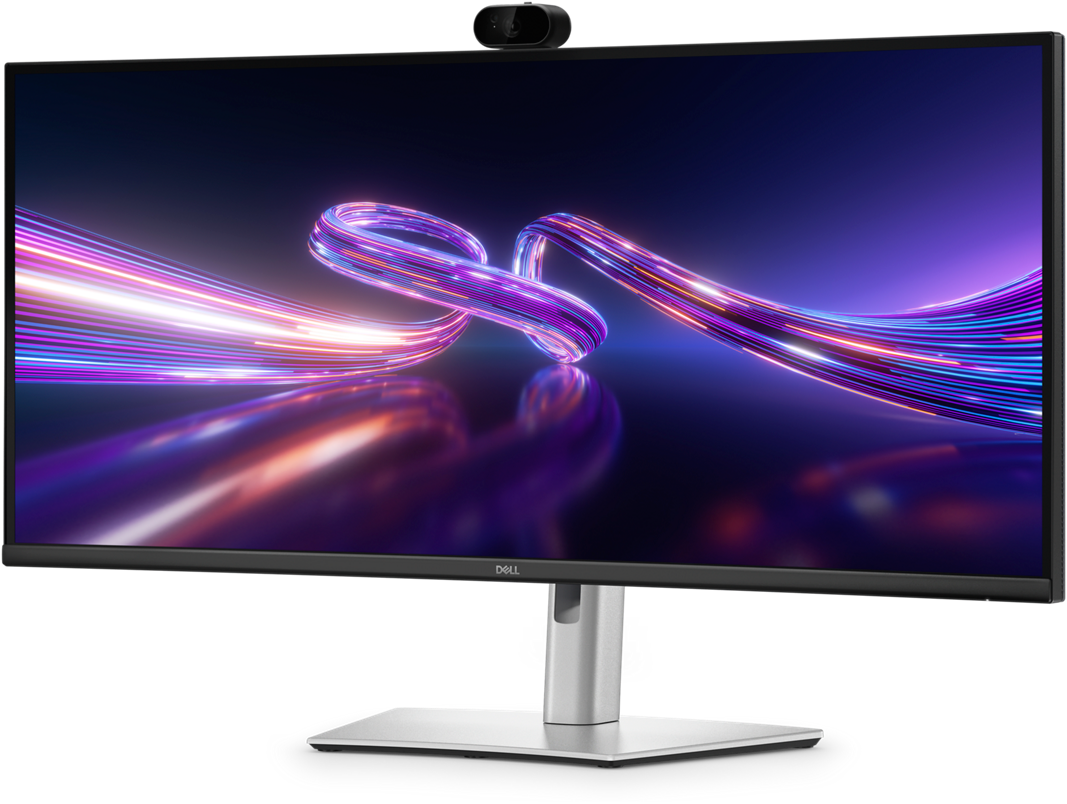 מסך מחשב Dell Pro P 34 USB-C Hub Webcam Monitor - P3426WEV דל