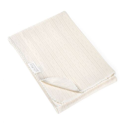 שמיכת פוינטל off-white 75X100 cozy