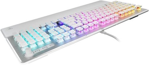 מקלדת גיימינג מכאנית מוארת Turtle Beach Vulcan II Red-S