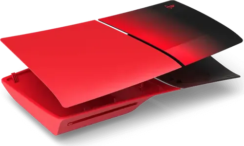 Playstation PS5 כיסוי מקורי לקונסולה HYPERPOP Collection - אדום Techno Red