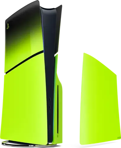 Playstation PS5 כיסוי מקורי לקונסולה HYPERPOP Collection - ירוק Remix Green