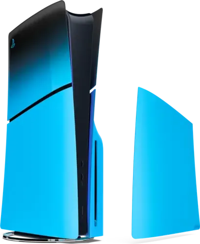 Playstation PS5 כיסוי מקורי לקונסולה HYPERPOP Collection - כחול Rhythm Blue