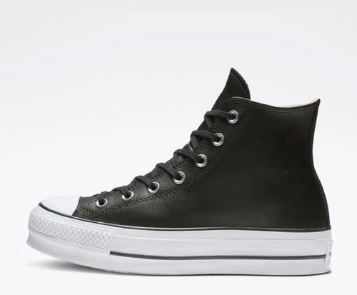נעלי אולסטאר עור Converse Chuck Taylor All Star Hi Leather | נשים