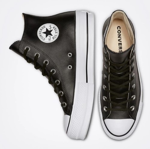 נעלי אולסטאר עור Converse Chuck Taylor All Star Hi Leather | נשים