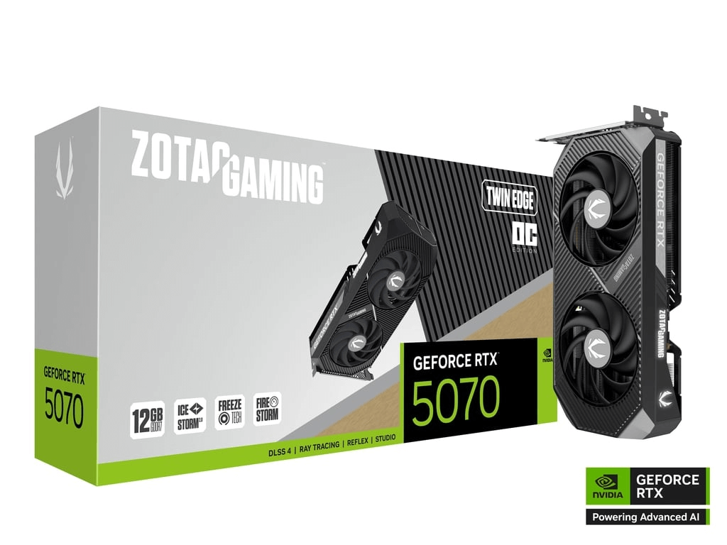 כרטיס מסך – ZOTAC GAMING GeForce RTX 5070 Twin Edge OC