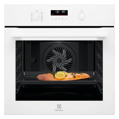תנור בנוי פירוליטי 71 ליטר Electrolux EOP6401V SurroundCook זכוכית לבנה | גרמניה