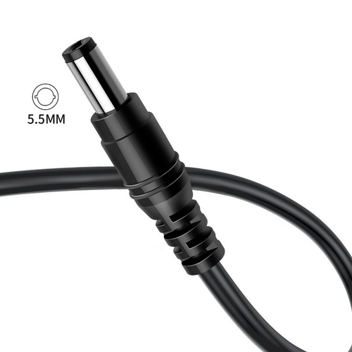 כבל מתאם USB לDC מתח 9/12 וולט 1.5 אמפר