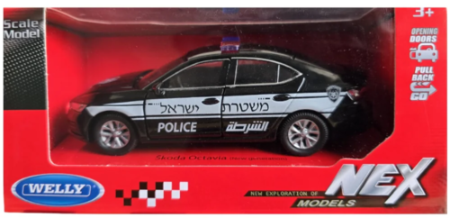דגם סקודה מכונית משטרה SKODA OCTAVIA POLICE
